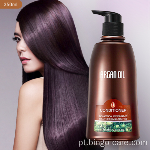 Shampoo de óleo de argão para prevenção de queda de cabelo nutrir umidade